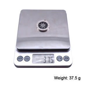 Collier pendentif en pierre de puissance japonaise Collier d'énergie solaire quantique à énergie ionique négative Verre Chi - Product Image 2