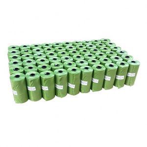 ถุงเก็บมูลสัตว์เลี้ยงแบบพกพา สีสันสดใส ย่อยสลายได้ สำหรับสุนัขและแมว - Product Image 1