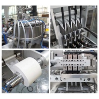 Ligne de production de conditionnement automatique à 4 voies pour sachets non tissés de poudre et granulés de snus