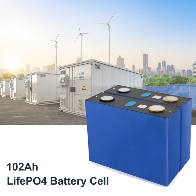 Lezet Grade a 3.2V 102Ah LiFePO4 Battery Cell-Deep Cycle 10-Year Warranty 3000-Cycle Life Factory Direct