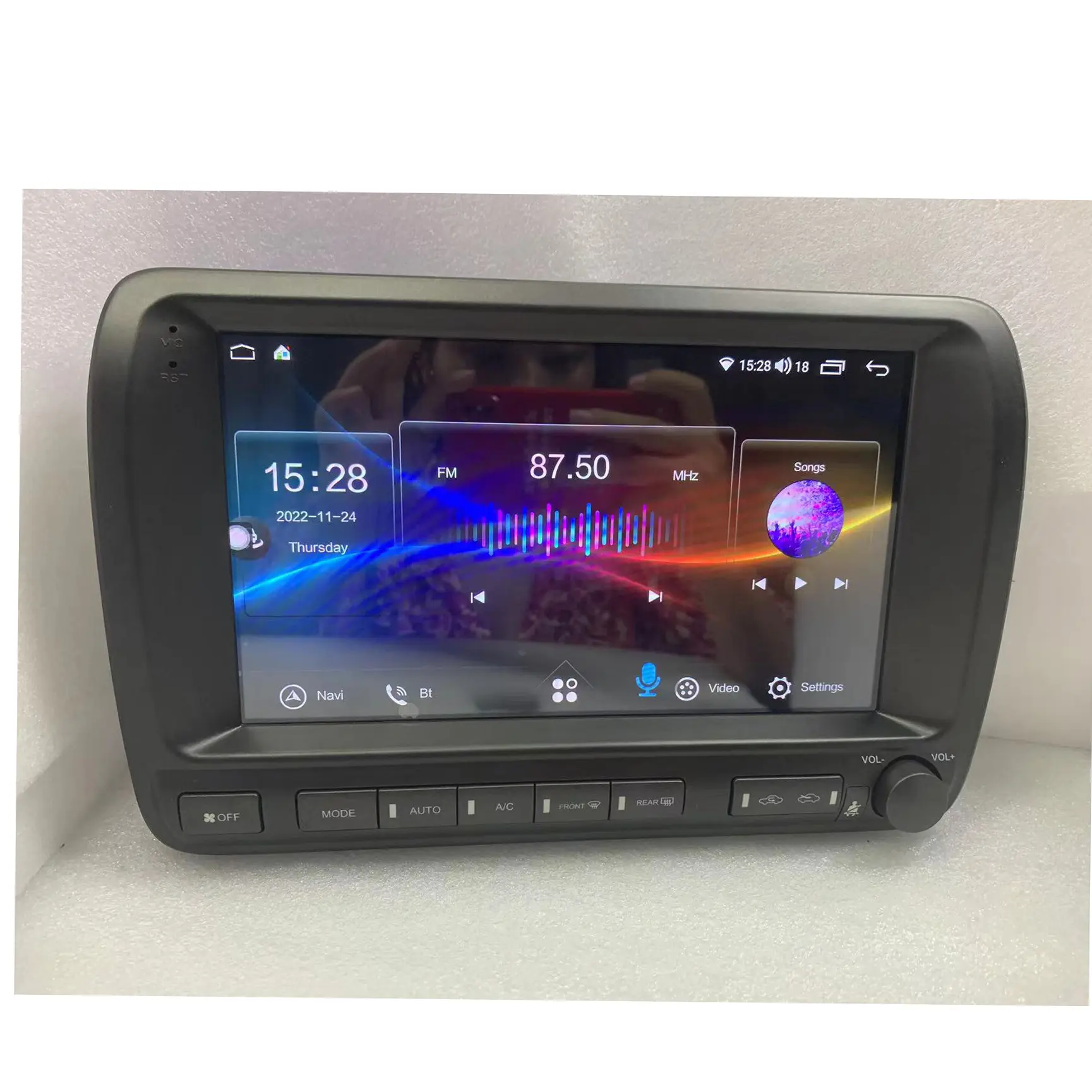 Fabrika fiyat Android 13.0 8 + 128GB 1 + 16GB Toyota crown 1998-2005 için büyük QLED ekran multimedya oynatıcı otomobil radyosu araba Stereo DVD