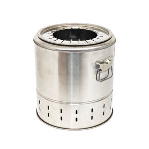 Brochette de rôtissoire sans fumée en acier inoxydable Barbecue Barbecue Barbecue Barbecue à charbon de bois Fumoir <span class=keywords><strong>vertical</strong></span> - Product Image 3