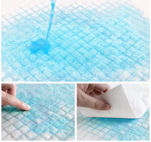 Pañal desechable ecológico de pulpa de madera suave y transpirable con prevención de fugas 3D para hospital, 60x90cm, para adultos, con SAP y tejido liso de PE - Product Image 5