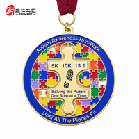 Médaille personnalisée, Médaille de présentation à design rotatif, Médaille Ironman, Médaille de récompense pour le football, Médaille de marathon