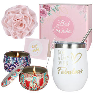 Juego de regalo de vaso aislado de 12oz para eventos corporativos de Navidad fiesta de cumpleaños regalos promocionales a granel - Product Image 1