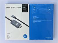 Câble adaptateur USB 3.1 Type C vers TV de haute qualité pour téléphones mobiles, 2 m, 8K 60Hz, pour grossistes