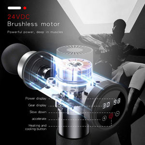 Pistolet de massage vibrant professionnel à 30 vitesses, chaud et froid, pour les tissus profonds des muscles, de haute qualité, portable - Product Image 2