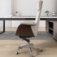 Chaise de bureau de direction moderne de style design moderne Chaise de bureau de direction rotative ergonomique rotative de luxe
