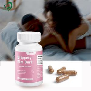 Chinaherbs - Productos para el Cuidado de la Salud Vaginal, Cápsulas de Polvo Puro de Corteza de Olmo Resbaladizo, Hidratante para la Sequedad Vaginal - Product Image 1