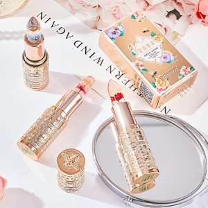 Petal jöle renk değiştiren ruj doğal nemlendirici sıcak vardiya dudak balsamı tembel no-makyaj çıplak MakeupWholesale damla - Product Image 5