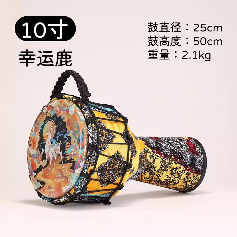 Grand cerf chanceux de 10 pouces cravate