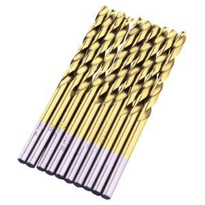 Juego de Brocas Helicoidales HSS con Recubrimiento de <span class=keywords><strong>Micro</strong></span> Titanio, 50 Piezas, Longitud Jobber, Punta Dividida, de 1/32" a 7/64" para Madera, Plástico y Metal - Product Image 4