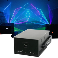 Projecteur laser AOPU étanche couleur pleine 20W, lumière laser DJ extérieure, animation laser pour scène, discothèque, mariage