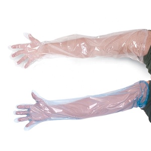Gants longs en PE de 90 cm à <span class=keywords><strong>prix</strong></span> d'usine – Gants de protection pour les épaules - Product Image 1