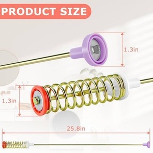 Varillas de Suspensión para Lavadora Samsung DC97-16350E 6500N de Acero Inoxidable, Repuestos Duraderos para el Hogar - Product Image 3