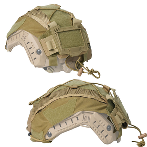 ฝาครอบหมวกกันน็อคยุทธวิธีพร้อมแบตเตอรี่กระเป๋าด้านหลังสำหรับหมวกกันน็อคแบบรวดเร็ว - Product Image 3