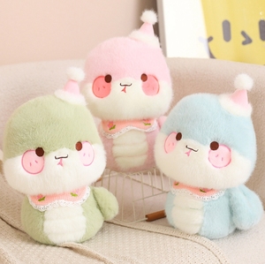 Tùy Chỉnh Sáng Tạo Dễ Thương Rắn Hình Mềm Sang Trọng Rắn Năm Gối Búp Bê Hoàng Đạo Rắn Năm Món Quà Năm Mới Với Sinh Nhật Màu Hồng Hat Đồ Chơi - Product Image 1