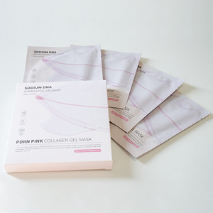 Mascarilla Facial Coreana Rosa con PDRN <span class=keywords><strong>y</strong></span> ADN de Salmón, con Bio Colágeno, <span class=keywords><strong>Beneficios</strong></span> Calmantes para el Cuidado Nocturno, Fabricante OEM - Product Image 5