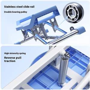 Tabla de Pilates RS Resistente y Multiusos para Gimnasio en Casa, Equipo Deslizante para Ejercicios Abdominales, Entrenamiento de Core, Máquina de Ski ABS - Product Image 2