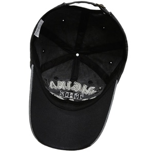 Casquette de baseball sportive en pur coton avec lettres brodées, unisexe, réglable, protection solaire estivale - Product Image 1