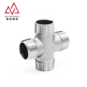 Croce filettata maschio- maschio in acciaio inossidabile approvata MSS <span class=keywords><strong>SP</strong></span> 83 per un'ottima tenuta e sigillatura, ideale per tubazioni di strumentazione di precisione - Product Image 3