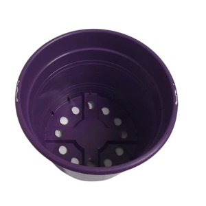 Set di 3 Vasi Viola da 2 Litri per Trapianto Piante con Foro di Drenaggio, Grandi Dimensioni, per Giardinaggio Verticale e Fioriere da Parete per Esterni - Product Image 3