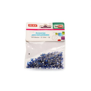 Accessori in resina Ilan Diamond da 2 mm per la creazione di gioielli artigianali, confezione da 3 g - Product Image 2