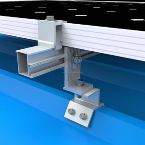 Klip-Lok Système de montage solaire en aluminium à haute rigidité et sans pénétration Supports d'installation pour toit en métal et sol - Product Image 6