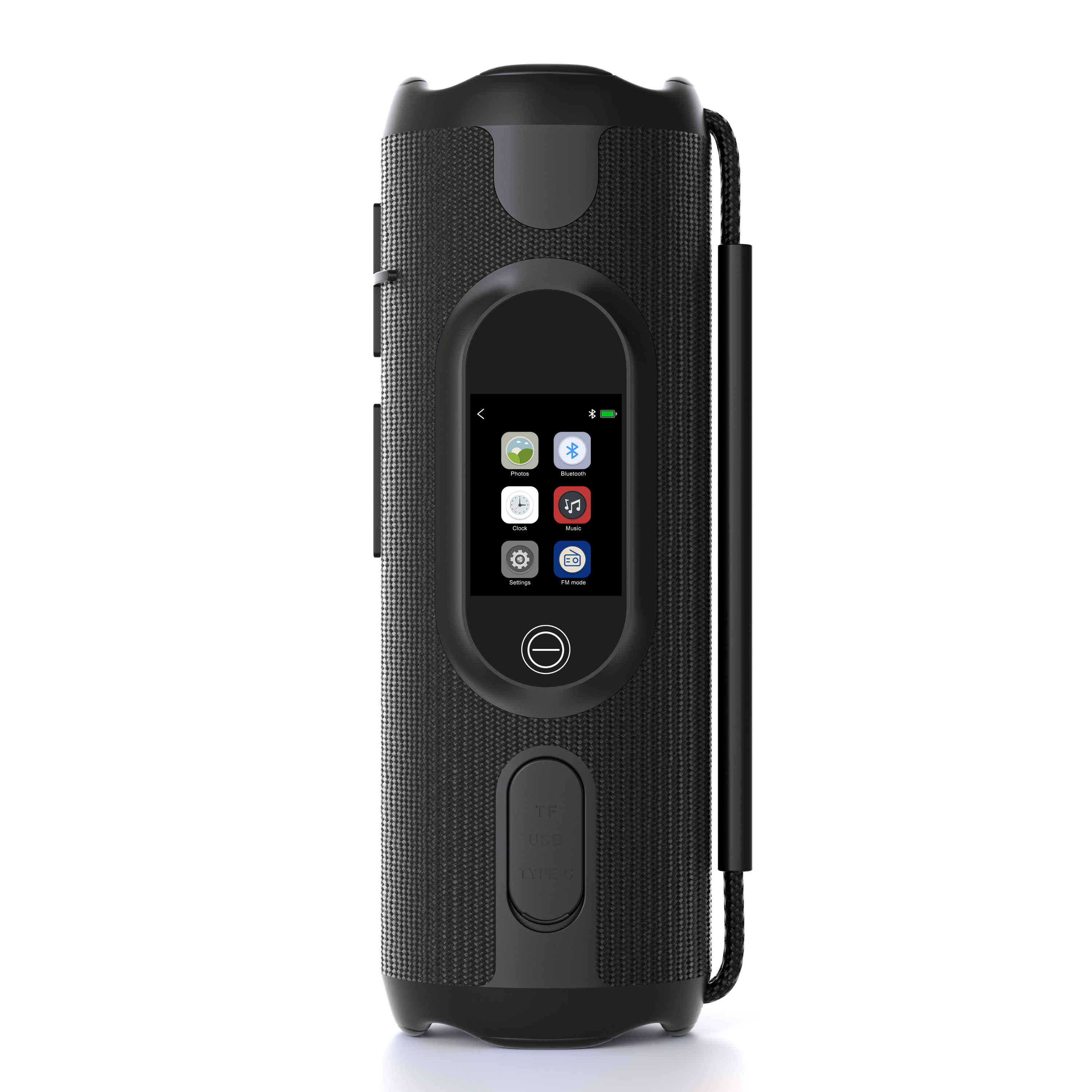 Smart Touch Screen Bluetooth Speaker IPX5 Waterproof Portable Wireless Speaker 20W Stereo LED Digital Display FM Radio USB AUX · image 5