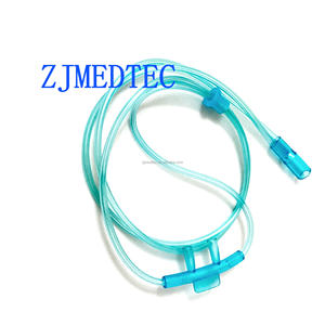 Produit consommable de canule nasale de l'oxygène médical adulte vert pour l'oxygénothérapie - Product Image 2
