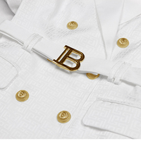 Nouvelle Robe Mini Blazer Tendance pour Femme 2026 : Manches Courtes, Taille Cintrée, Élégante et Idéale pour le Bureau