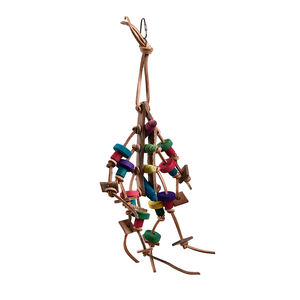 Mainan Gantung Ayunan Tempat Tidur Gantung Kandang Burung Peliharaan untuk Cockatiels Parkit Kecil Burung Bayan Macaws Burung Bayan - Product Image 4