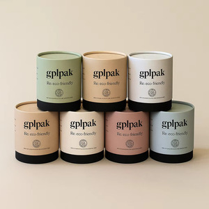 Emballage cylindrique <span class=keywords><strong>en</strong></span> gros pour gommage au sucre, soins de la peau, bombes de bain aux herbes, boîte <span class=keywords><strong>en</strong></span> papier ronde pour huile corporelle, cosmétiques - Product Image 5