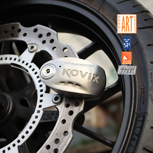 <span class=keywords><strong>Kovix</strong></span>, pasador de bloqueo de acero de alta calidad, bloqueo de disco, bloqueo de disco de motocicleta con alarma - Product Image 5
