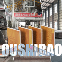 Panneau MGO en PVC de qualité Oushibao A1: Cloisons murales insonorisées et ignifugées certifiées CE pour les applications de bâtiments et de plafonds modernes