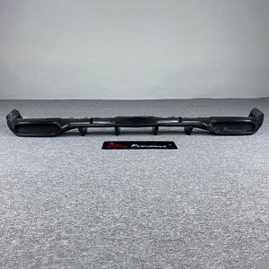 Lèvre de diffuseur arrière en Fiber de carbone sèche de Style de voiture supérieure de classe G W465 pour Mercedes Benz Classe G W465 G63 AMG 2024-ON - Product Image 1