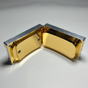 عاكس ضوئي أسطواني ذهبي عالي الانعكاس بمسار ضوئي 9.8 متر، عاكس ثنائي الاتجاه للأجهزة البصرية، أبيض اللون - Product Image 3