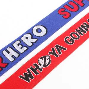 Cinta Elástica Jacquard para Ropa Interior, Banda Elástica para Cintura con Logotipo, Fabricada por Soft Webbing - Product Image 6