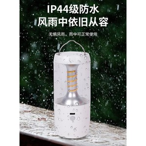 Linterna de camping de filamento flexible Ningbo, LED blanco, batería recargable, lámpara portátil para senderismo y uso en exteriores - Product Image 2