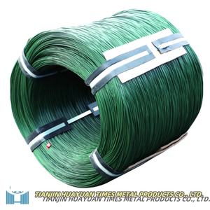 Высококачественная стальная проволока с ПВХ покрытием, оцинкованная стальная проволока с ПВХ покрытием - Product Image 2