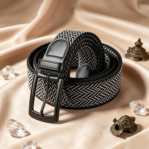 Fournisseur de ceintures tressées de golf, ceinture élastique tissée sur mesure, usine OEM directe de Chine - Product Image 3