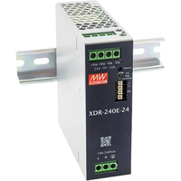 Alimentation électrique sur rail DIN Mean/well XDR-240E-36 36V pour appareils électromécaniques