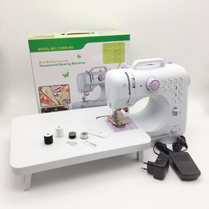 Mini Multifunctional Household Sewing Machine Model Sm-505 12 Stitch Portable Electric Sewing Machine For Home Use - Product Image 1