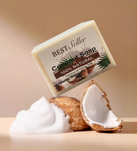 Sapone naturale al latte di cocco e latte e burro di karité - Product Image 3