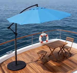 Parasol Moderne en Aluminium Banana pour Extérieur, Grand Parasol de Luxe pour Jardin, Plage, Hôtel et Cour - Product Image 1