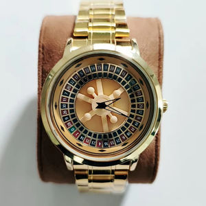 Montres pour hommes avec cadran rotatif style <span class=keywords><strong>Roulette</strong></span> russe, étanches, montres de <span class=keywords><strong>table</strong></span> de <span class=keywords><strong>roulette</strong></span>, montres de sport <span class=keywords><strong>Roulette</strong></span> - Product Image 4