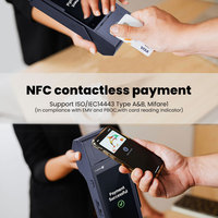 Terminal POS Móvil POS-900 con Bluetooth 4G, NFC, GMS, Android 12, Pantalla de 5.5 Pulgadas, Impresora, Escáner de Códigos QR, Caja Registradora