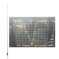 Antenne 27Mhz 9 pouces à 51 pouces Antennes HT à tige CB Radio portable/portable avec connecteur BNC Compatible avec Cobra Midland