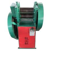 Machine manuelle de pointage de fil d'acier avec rouleaux rainurés, réglage de l'écart et roulements NSK pour le dessin des métaux
