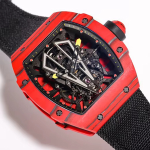 Top Tier 27-03 Carbon Fiber Tourbillon Luxury Men's Automatic Mechanical Watch Sapphire <b>Mirror</b> Hollow Sports Watch - Product Image 3